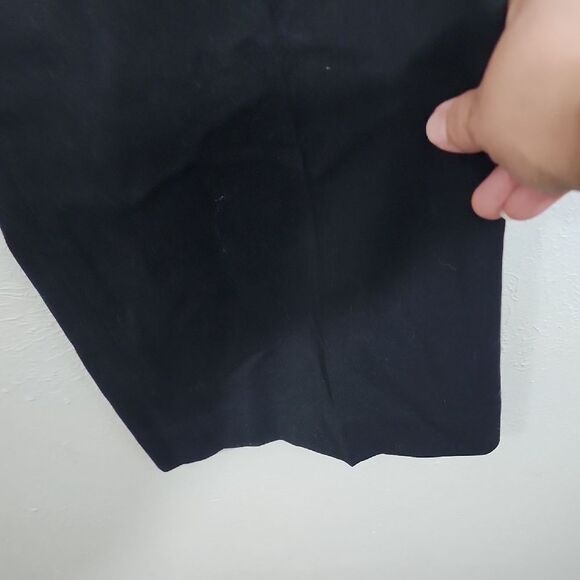 The Studio John Meyer of Norwich Wool Black Lined Trousers NWT Size 8P - Picture 7 of 11